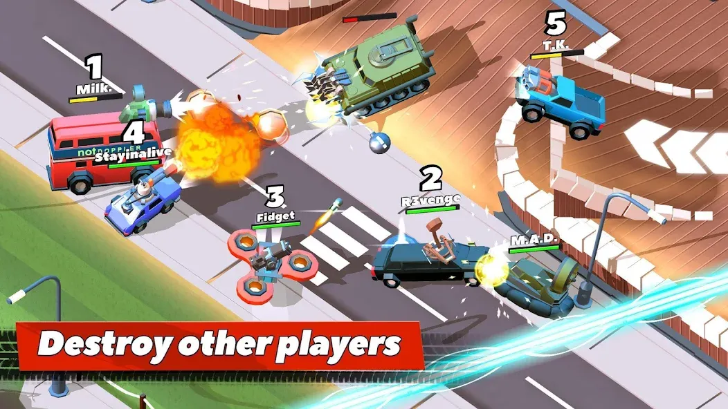 Crash of Cars (Краш оф Карс)  [МОД Меню] Screenshot 1