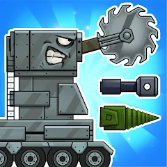 Взломанная Tanks Arena io: Craft & Combat (Танки Арена ио)  [МОД Menu] - последняя версия apk на Андроид