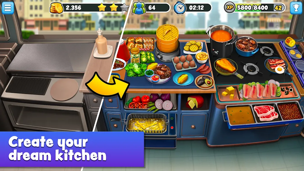 Food Truck Chef™ Cooking Games (Фуд Трак Шеф)  [МОД Все открыто] Screenshot 3