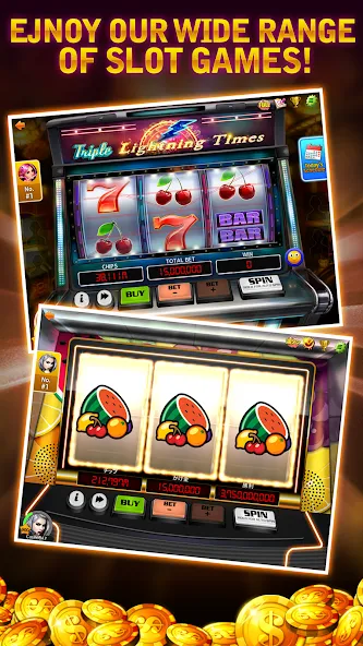 Cash Bay Casino - Slots game (Кэш Бэй Казино)  [МОД Меню] Screenshot 3