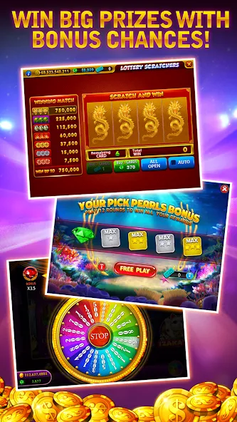 Cash Bay Casino - Slots game (Кэш Бэй Казино)  [МОД Меню] Screenshot 4