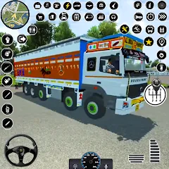 Взломанная Indian Heavy Truck Delivery 3D  [МОД Меню] - стабильная версия apk на Андроид