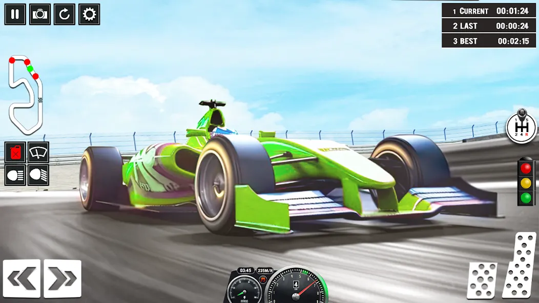 Formula Racing Car Racing Game  [МОД Unlimited Money] Screenshot 5