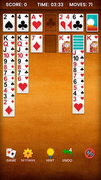 Klondike Solitaire (Клондайк солитер)  [МОД Mega Pack] Screenshot 5