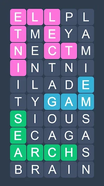 Word Search - Evolution Puzzle  [МОД Unlimited Money] Screenshot 1