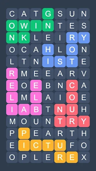 Word Search - Evolution Puzzle  [МОД Unlimited Money] Screenshot 3