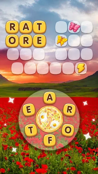 Word Pizza - Word Games  [МОД Unlimited Money] Screenshot 3