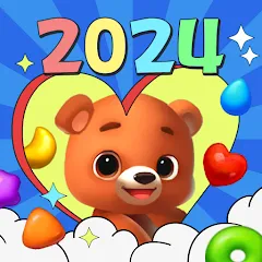 Скачать взломанную Toy Bear Sweet POP: Match 3 (Той Бир Свит ПОП)  [МОД Unlocked] - последняя версия apk на Андроид