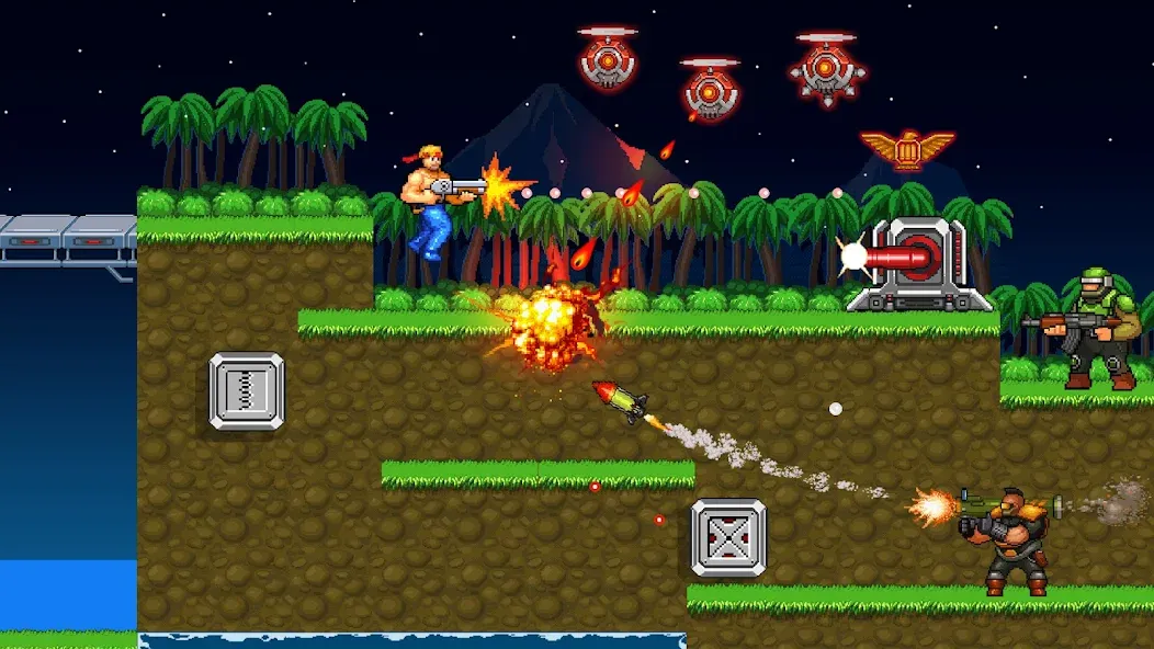 Gun Force: Action Shooting (Ган Форс)  [МОД Много денег] Screenshot 2