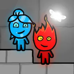 Взлом Fireboy & Watergirl FairyTales  [МОД Все открыто] - последняя версия apk на Андроид