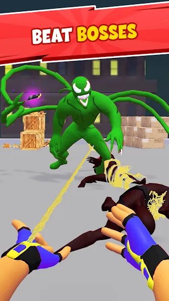 Web Master 3D: Superhero Games (Веб Мастер 3Д)  [МОД Menu] Screenshot 5