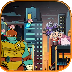 Скачать взлом The turtle adventur ninja hero  [МОД Все открыто] - последняя версия apk на Андроид