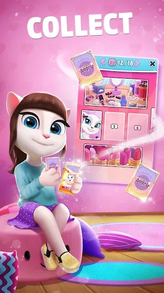 My Talking Angela  [МОД Меню] Screenshot 5