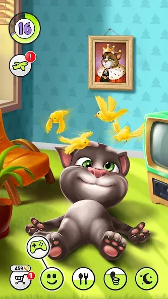 My Talking Tom  [МОД Все открыто] Screenshot 1