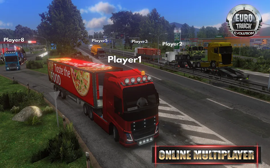 European Truck Simulator (Юро Трак Драйвер)  [МОД Много денег] Screenshot 3