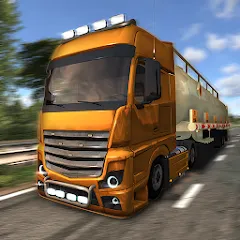 Взломанная European Truck Simulator (Юро Трак Драйвер)  [МОД Много денег] - стабильная версия apk на Андроид