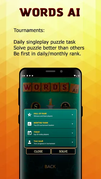 Words AI Friends Classic  [МОД Много денег] Screenshot 4