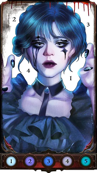 Dark, Horror Color by Number  [МОД Mega Pack] Screenshot 5