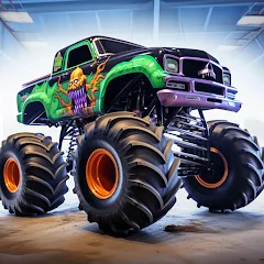 Скачать взлом Monster truck: Extreme racing  [МОД Unlimited Money] - стабильная версия apk на Андроид