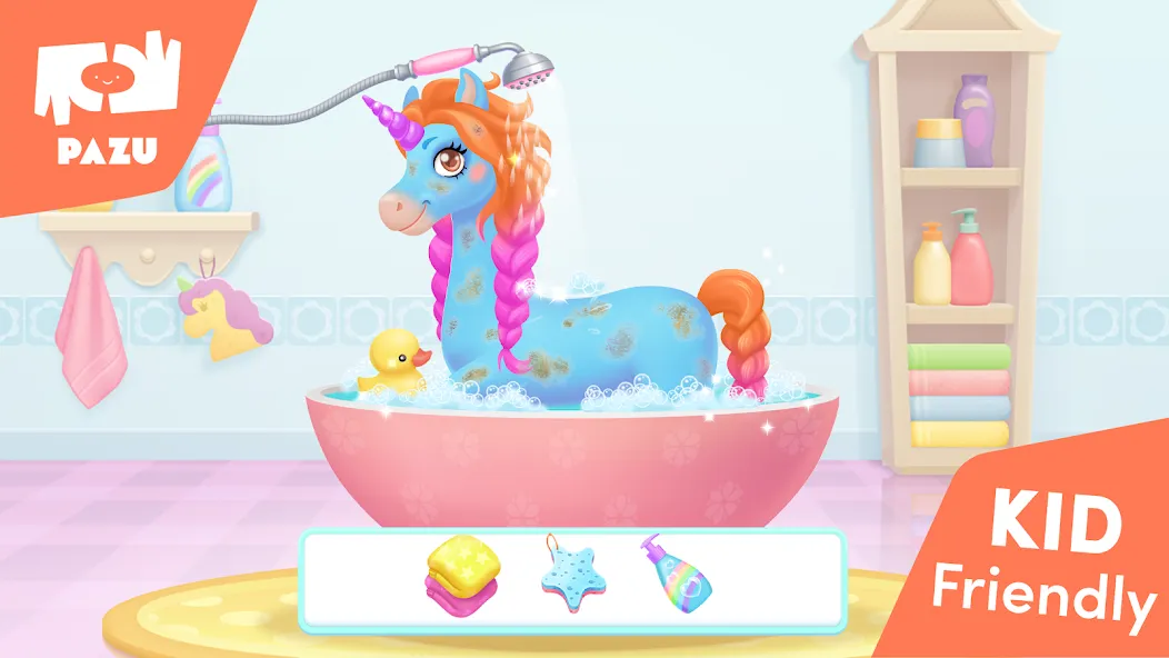 My Unicorn dress up for kids  [МОД Menu] Screenshot 3