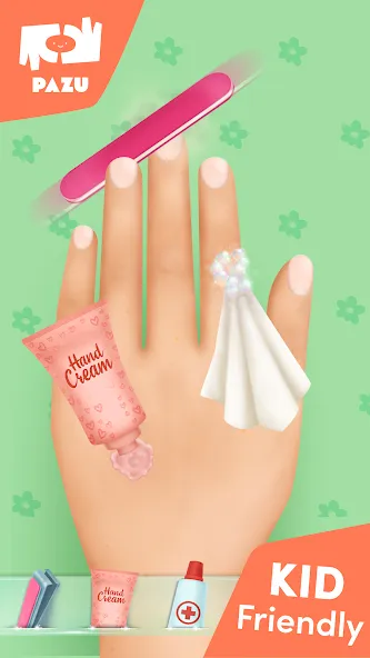 Girls Nail Salon - Kids Games  [МОД Меню] Screenshot 3