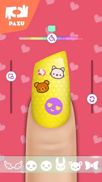 Girls Nail Salon - Kids Games  [МОД Меню] Screenshot 4