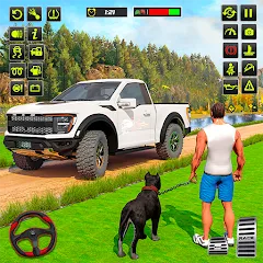 Взлом Offroad 4x4 Jeep Driving Game  [МОД Много монет] - стабильная версия apk на Андроид