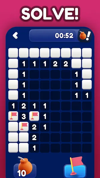 Minesweeper Bomb Mines Game (Майнсвипер разблокирует уровни Марка)  [МОД Много денег] Screenshot 5