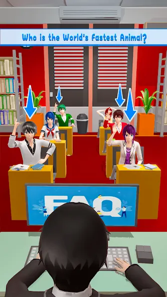 Anime School Teacher Simulator  [МОД Unlocked] Screenshot 5