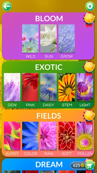 Wordscapes In Bloom (Вордскейпс Ин Блум)  [МОД Mega Pack] Screenshot 3