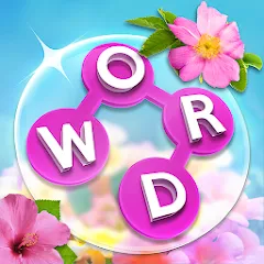 Скачать взломанную Wordscapes In Bloom (Вордскейпс Ин Блум)  [МОД Mega Pack] - последняя версия apk на Андроид