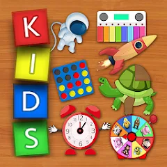 Скачать взлом Educational Games 4 Kids  [МОД Unlocked] - последняя версия apk на Андроид