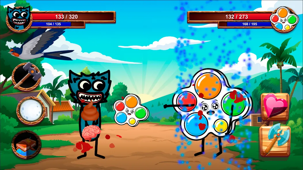 Cartoon Battle  [МОД Menu] Screenshot 1