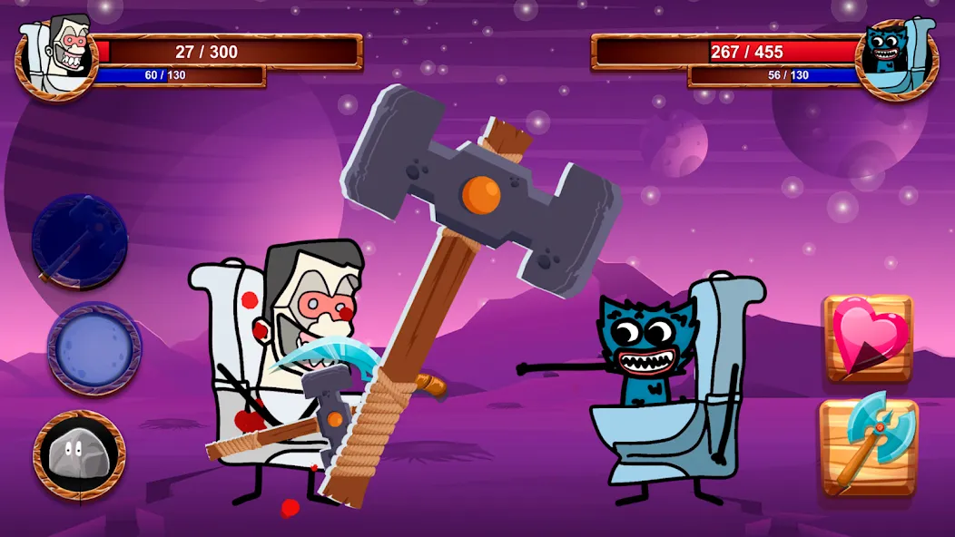 Cartoon Battle  [МОД Menu] Screenshot 2