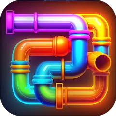 Взлом Pipe Puzzle Connect (Пайп Пазл Коннект)  [МОД Все открыто] - последняя версия apk на Андроид