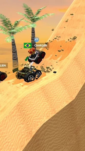 Rock Crawling: Racing Games 3D (Роккраулинг)  [МОД Много денег] Screenshot 5