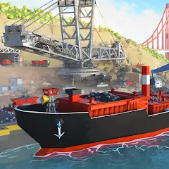 Скачать взлом Port City: Ship Tycoon (Порт Сити)  [МОД Unlimited Money] - последняя версия apk на Андроид