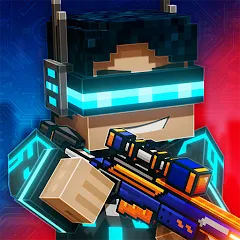 Взломанная Pixel Strike 3D - FPS Gun Game (Пиксель Страйк 3Д)  [МОД Все открыто] - последняя версия apk на Андроид