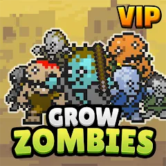 Взломанная Grow Zombie VIP : Merge Zombie  [МОД Бесконечные монеты] - последняя версия apk на Андроид