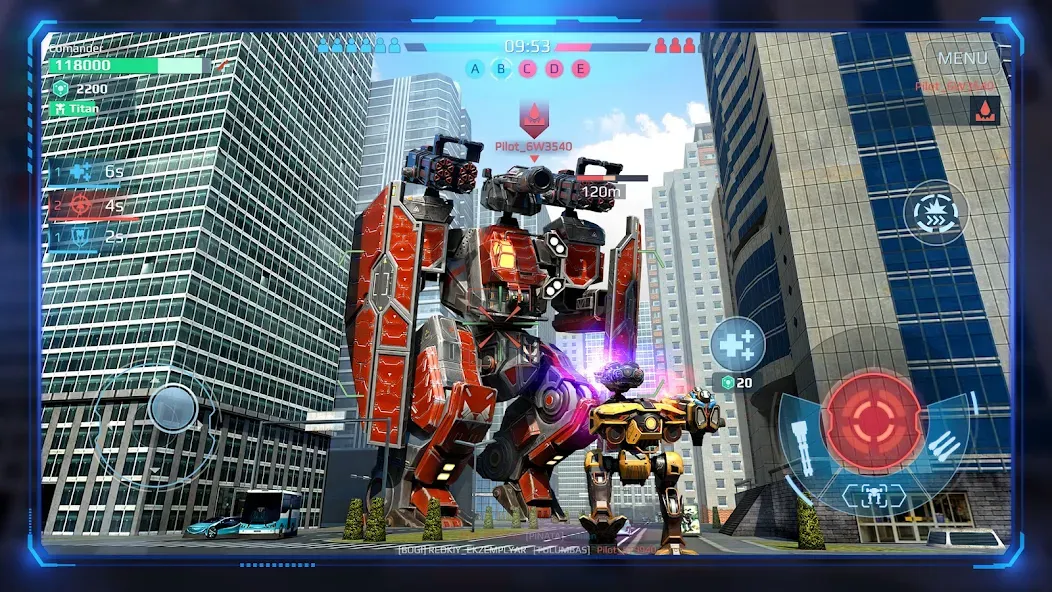 War Robots Multiplayer Battles  [МОД Много денег] Screenshot 1