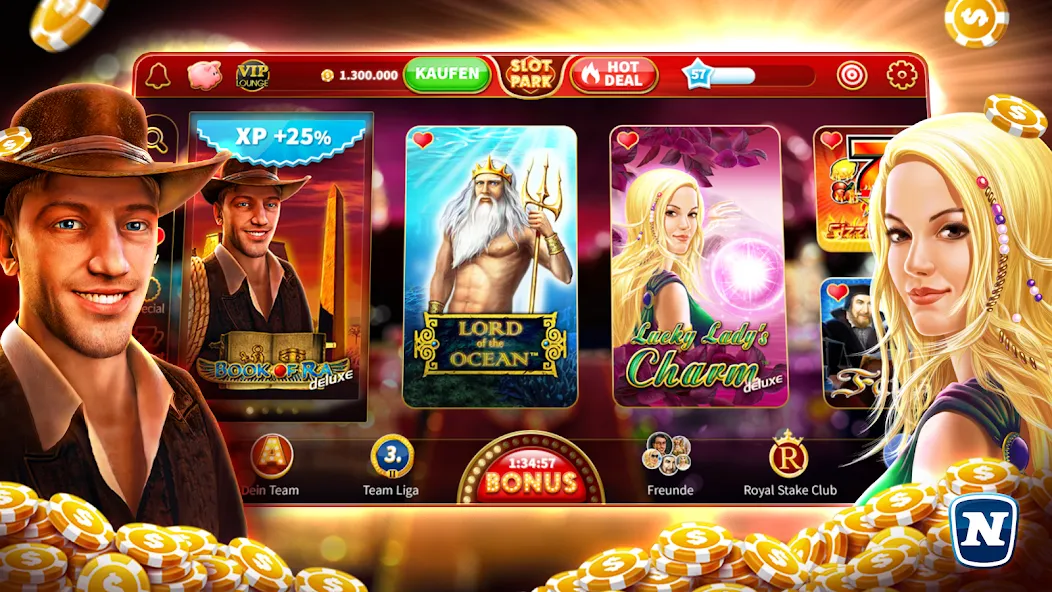 Slotpark - Online Casino Games  [МОД Бесконечные монеты] Screenshot 5