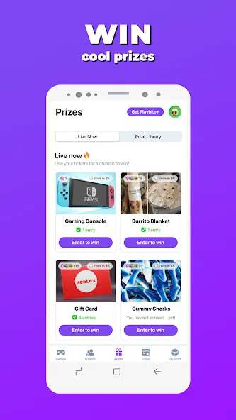 Playbite - Play & Win Prizes (Плейбайт)  [МОД Меню] Screenshot 4