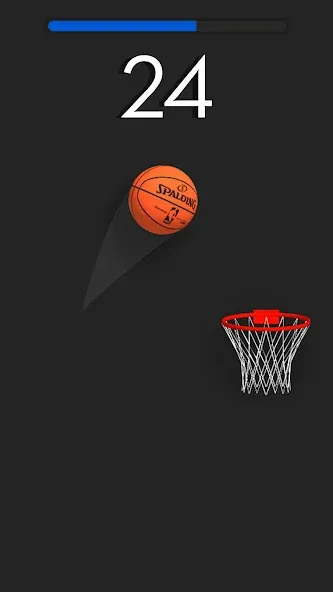 Dunk Stroke-3D Basketball (Дунк Строк)  [МОД Unlimited Money] Screenshot 1