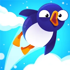 Скачать взломанную Bouncemasters: Penguin Games (Баунсмастерс)  [МОД Unlimited Money] - полная версия apk на Андроид