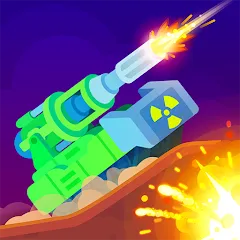 Скачать взлом Tank Stars (Танк Старс)  [МОД Много монет] - стабильная версия apk на Андроид