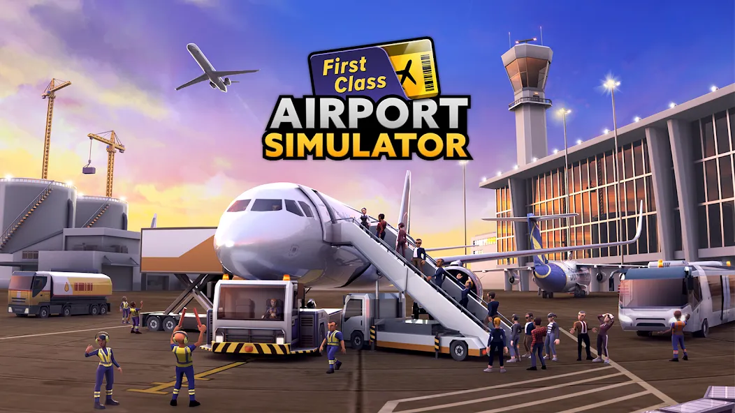 Airport Simulator: Tycoon Inc. (Эйрпорт Симулятор)  [МОД Mega Pack] Screenshot 1