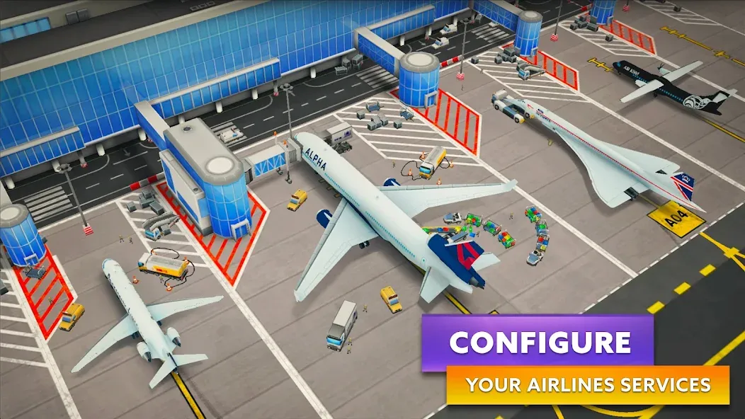 Airport Simulator: Tycoon Inc. (Эйрпорт Симулятор)  [МОД Mega Pack] Screenshot 3