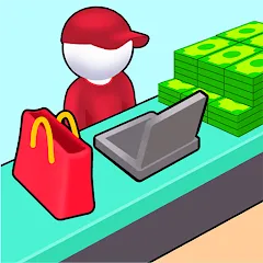 Взломанная My Mini Mall: Mart Tycoon Game  [МОД Mega Pack] - стабильная версия apk на Андроид