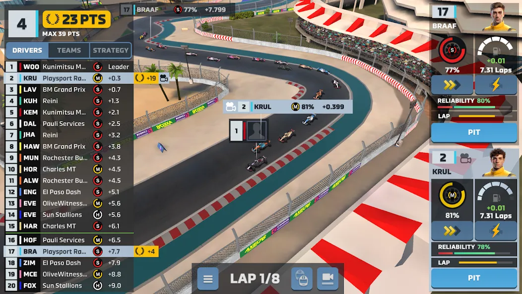 Motorsport Manager Game 2024 (Моторспорт менеджер онлайн 2023)  [МОД Mega Pack] Screenshot 5