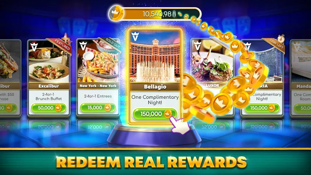 myVEGAS Slots: Casino Slots (майВЕГАС Слотс)  [МОД Много монет] Screenshot 2